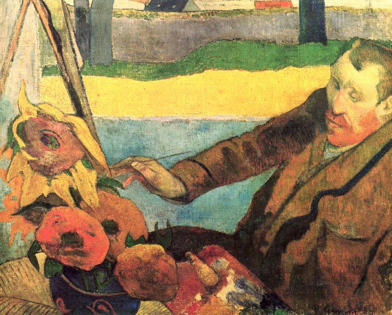 Paul Gauguin The Painter of Sunflowers Sweden oil painting art